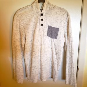 Cat & Jack Light Gray Hoodie Shirt XL(16) NWOT